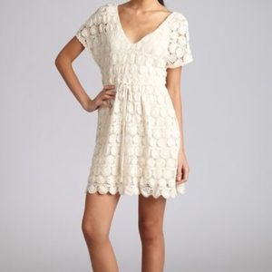 🆕 Willow & Clay Crochet Dress with Belt, Medium